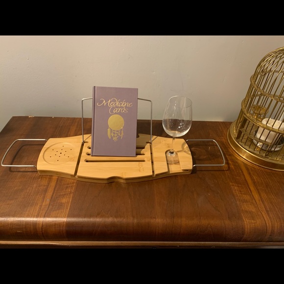 Umbra Bamboo Bath Table/Tray & Caddy - Picture 7 of 7